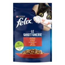 پوچ گربه فلیکس مدل گوشت گاو در ژله وزن 85 گرم | Felix Sığır Etli Yetişkin Kedi Yaş Mama 85 Gr